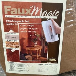Faux Magic Painting Kit by Wagner-Multi Effects Painting System - Brand New!